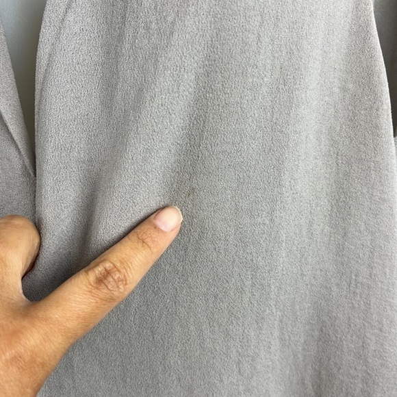 Wilfred 100% Silk Gray Casual Lightweight Tank Top Blouse‎ Size M - Picture 7 of 12